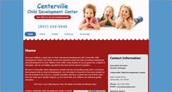 Desktop Screenshot of centervillechild.com